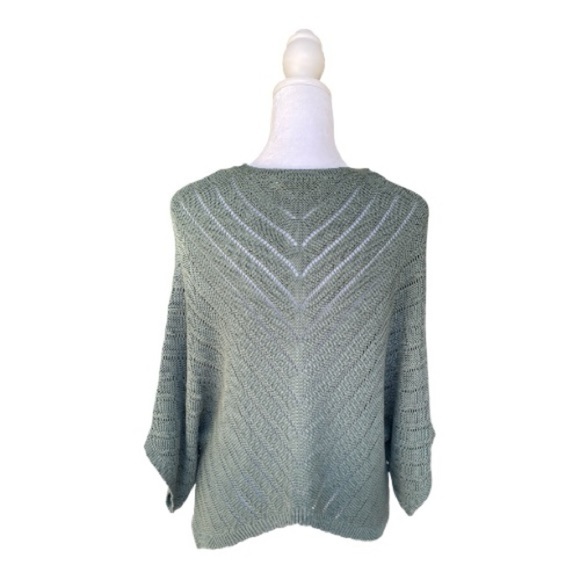 Bishop + Young Green Fall Bell Sleeve Sweater - Picture 2 of 4